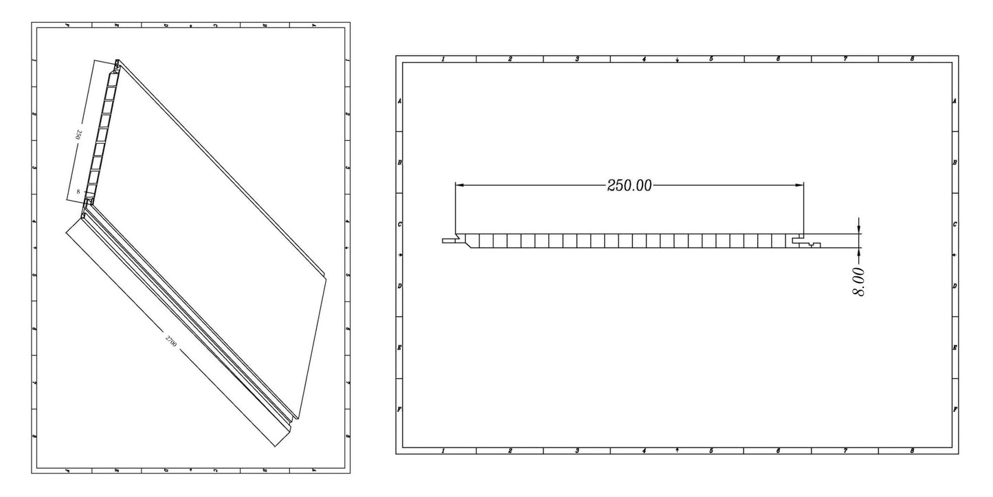 8mm Concrete Grey Classic Ceiling Panel