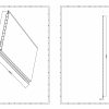 1M X 2.4M Moccaccino (Matt) Deluxe Panel