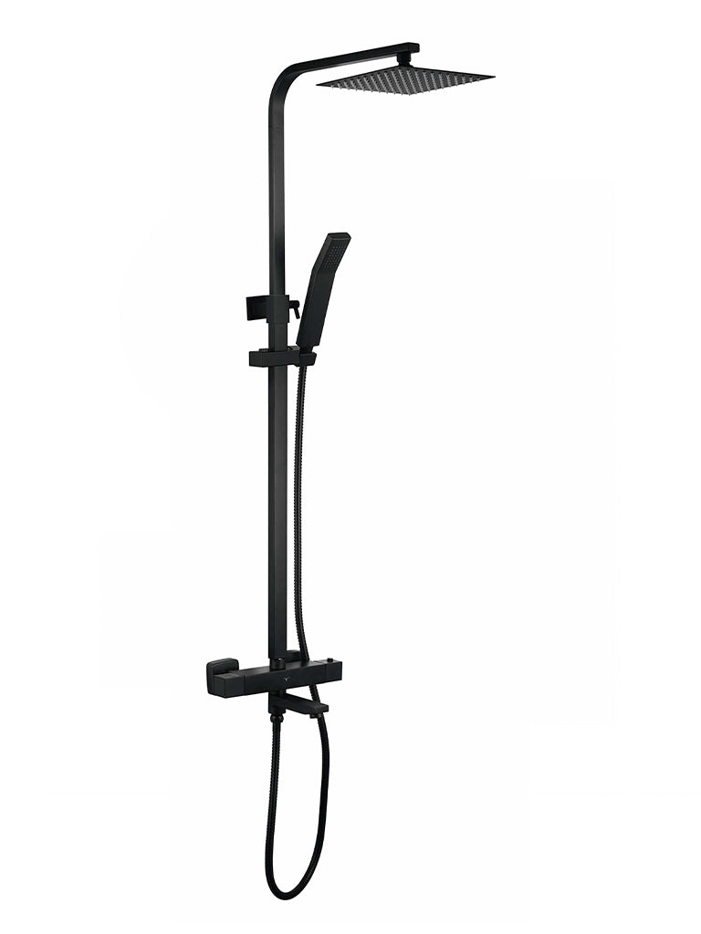Bliss Twin Head Shower With Bath Filler - Chrome