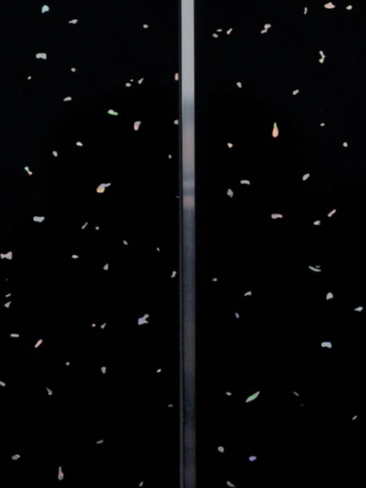 9.5mm Black Sparkle Chrome (Gloss) Classic Ceiling Panel