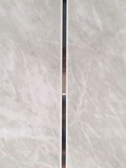 9.5mm Grey Marble & Chrome (Gloss) Classic Ceiling Panel