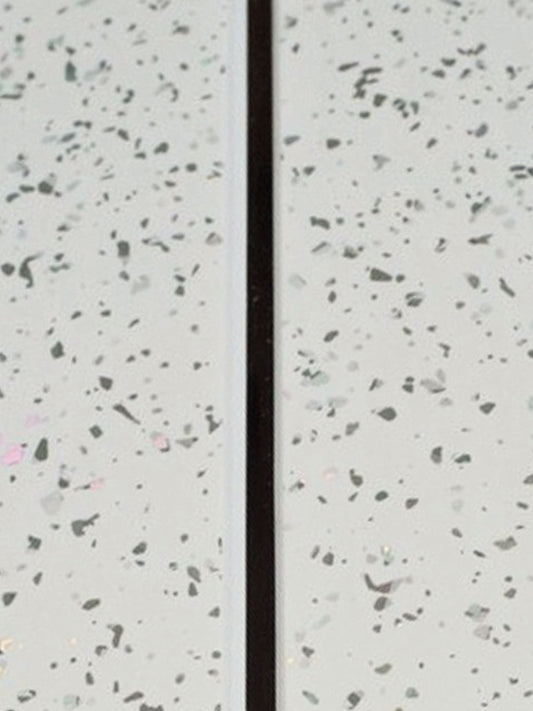 9.5mm White Sparkle Chrome (Gloss) Classic Ceiling Panel