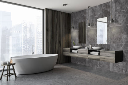 1M X 2.4M Honeycomb Grey Lux Panel