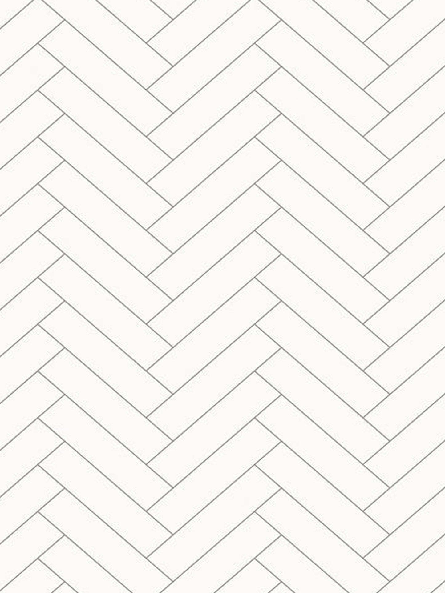 1M X 2.4M Chevron White Deluxe Panel